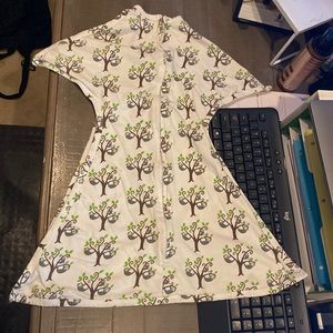 Small “sloth in a tree” zipadee zip sleep sack